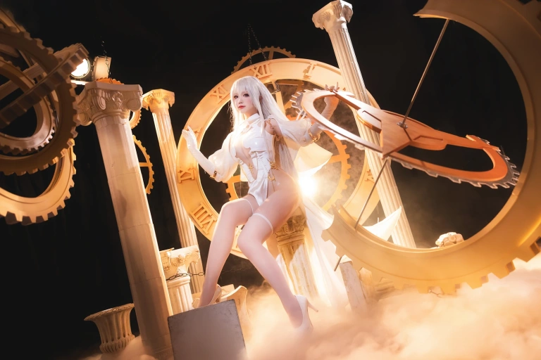 雪晴Astra《圣天使修女》主题写真：58张全套美图，含2个视频