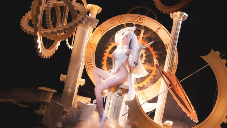 雪晴Astra《圣天使修女》主题写真：58张全套美图，含2个视频