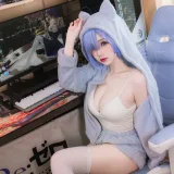 雪晴Astra《蕾姆猫猫》主题写真：13张全套美图