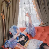 雪晴Astra《甘雨 女仆》主题写真：31张全套美图，含1个视频