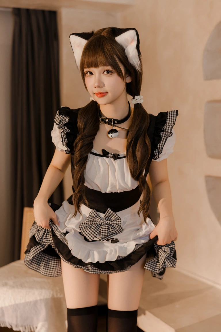 雪晴Astra《猫猫妹抖》主题写真：77张全套美图，含1个视频