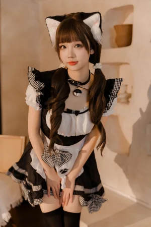 雪晴Astra《猫猫妹抖》主题写真：77张全套美图，含1个视频