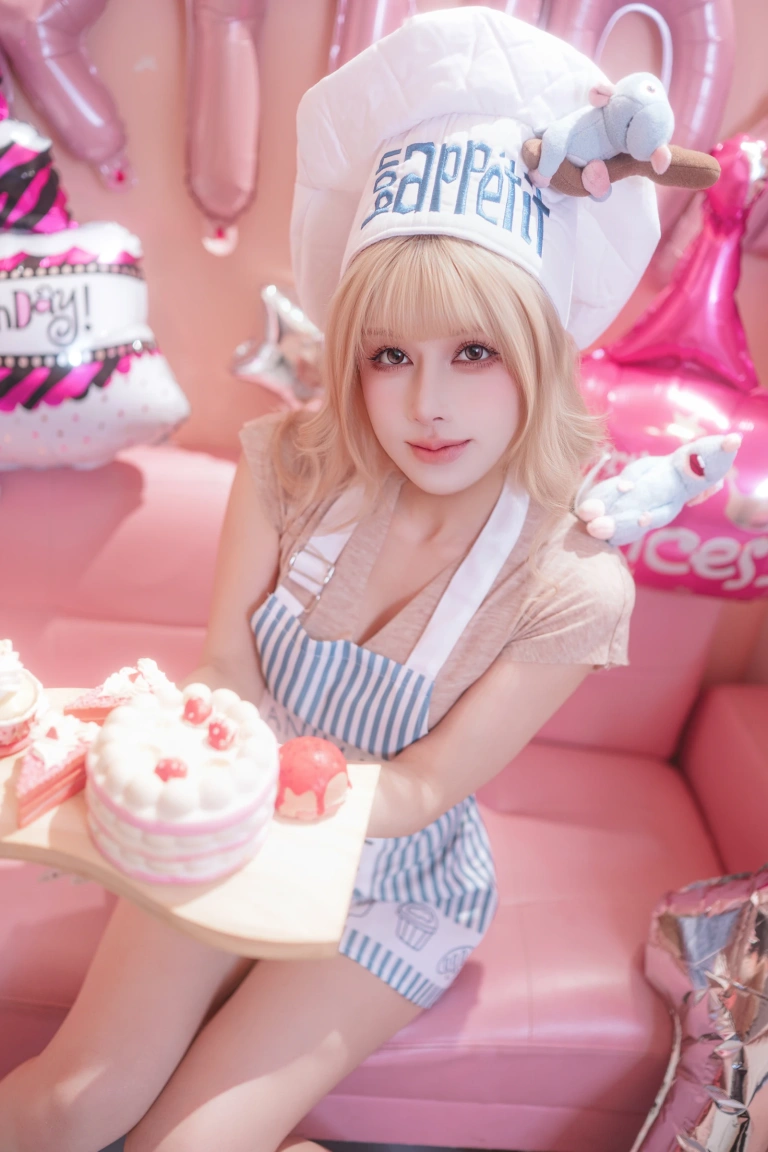 鹿八岁baby《小鹿の粉色私宴》主题写真：216张全套美图，含1个视频