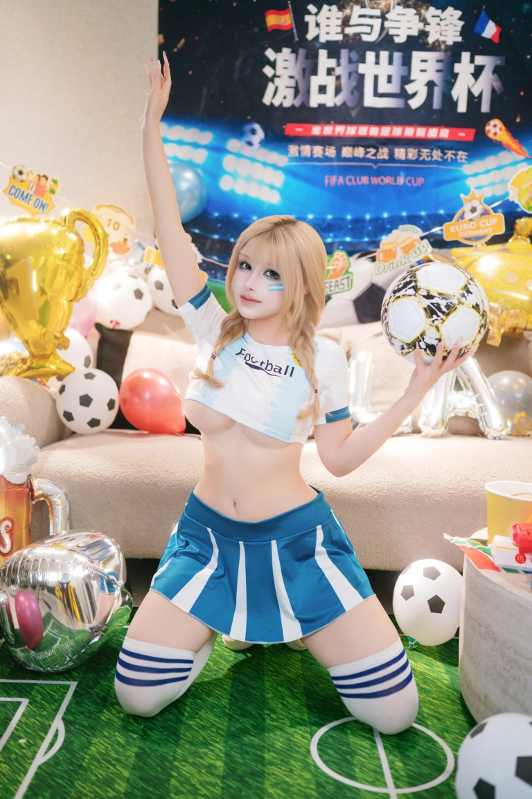 鹿八岁baby《世界杯之夜》主题写真：213张全套美图，含1个视频