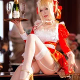 半半子 BANBANKO《Claudius Maid ネロ・クラウディウス》主题写真：43张全套美图