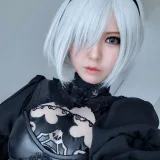 半半子 BANBANKO《Nier：2B》主题写真：50张全套美图