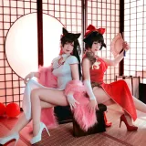 半半子 BANBANKO《愛宕x高雄,チャイナ服（&婉Yue）》主题写真：35张全套美图，含1个视频