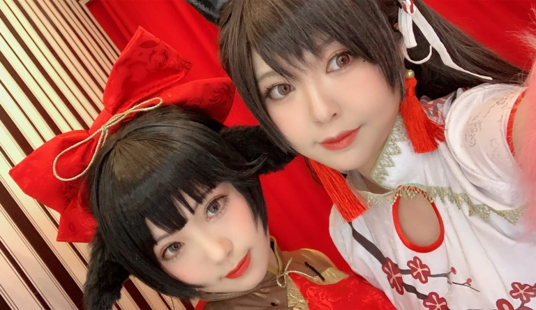 半半子 BANBANKO《愛宕x高雄,チャイナ服（&婉Yue）》主题写真：35张全套美图，含1个视频