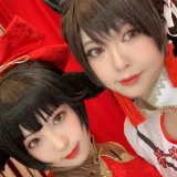 半半子 BANBANKO《愛宕x高雄,チャイナ服（&婉Yue）》主题写真：35张全套美图，含1个视频