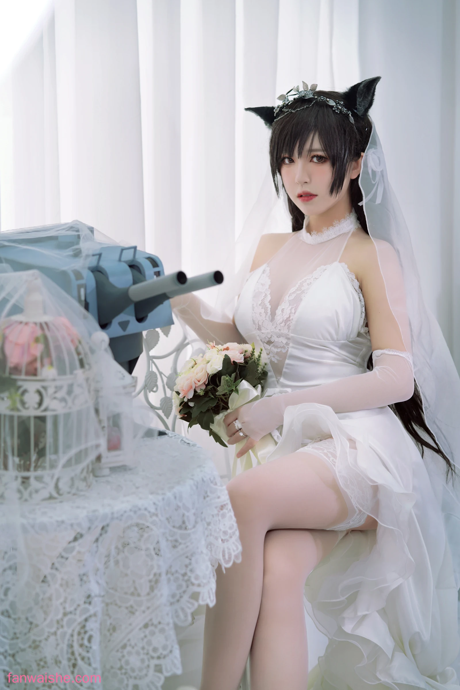 半半子 BANBANKO 半半子 BANBANKO NO.007 - 愛宕花嫁.白花の誓い