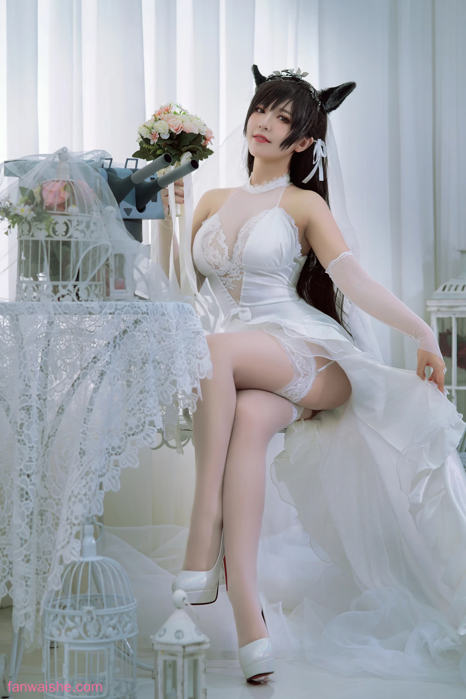半半子 BANBANKO 半半子 BANBANKO NO.007 - 愛宕花嫁.白花の誓い
