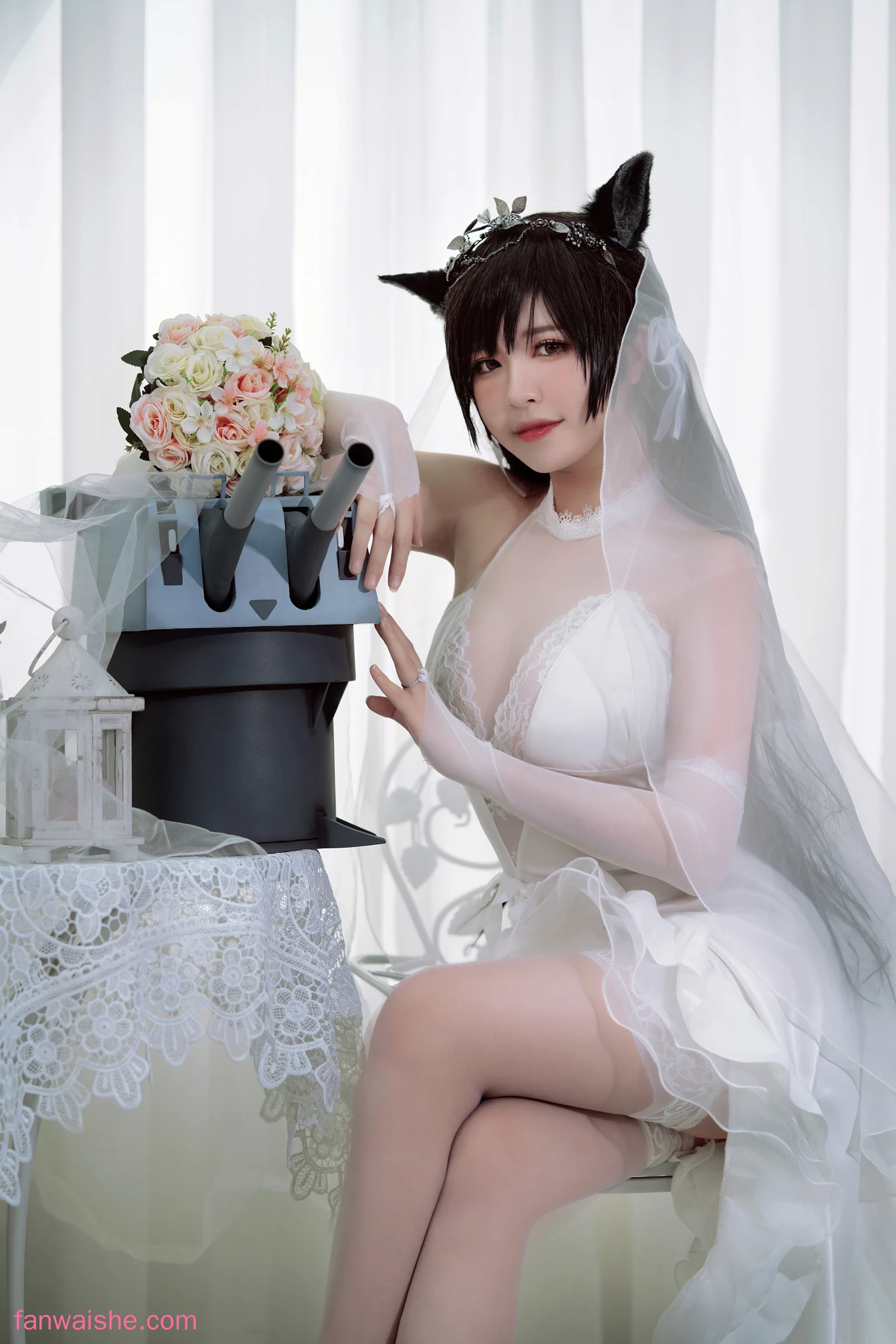 半半子 BANBANKO 半半子 BANBANKO NO.007 - 愛宕花嫁.白花の誓い