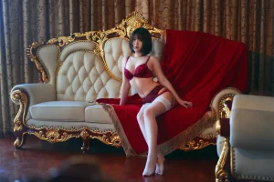 半半子 BANBANKO《赤紅 AKABENI BANBANKO》主题写真：17张全套美图