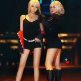 半半子 BANBANKO《黑贞4（&索索sophia）》主题写真：34张全套美图