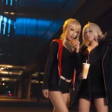 半半子 BANBANKO《黑贞4（&索索sophia）》主题写真：34张全套美图