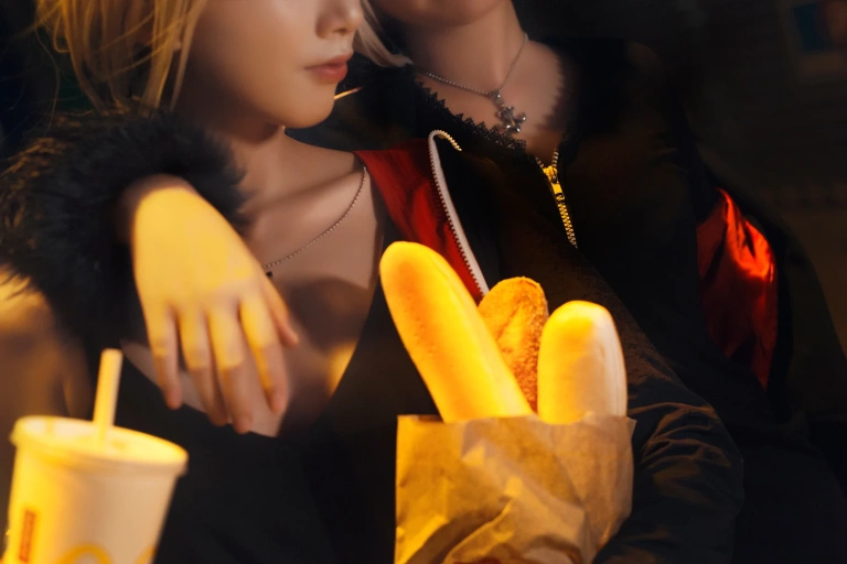 半半子 BANBANKO《黑贞4（&索索sophia）》主题写真：34张全套美图