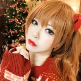 半半子 BANBANKO《式波・ー ASUKA Christmas》主题写真：41张全套美图