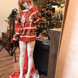 半半子 BANBANKO《式波・ー ASUKA Christmas》主题写真：41张全套美图