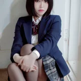 半半子 BANBANKO《彼女の制服姿が好き》主题写真：54张全套美图