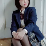 半半子 BANBANKO《彼女の制服姿が好き》主题写真：54张全套美图
