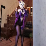 半半子 BANBANKO《LancerAlter Bunny》主题写真：40张全套美图