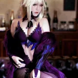 半半子 BANBANKO《LancerAlter Bunny》主题写真：40张全套美图