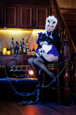 半半子 BANBANKO《LancerAlter Maid》主题写真：62张全套美图