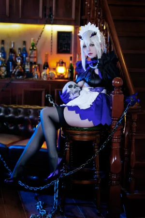 半半子 BANBANKO《LancerAlter Maid》主题写真：62张全套美图