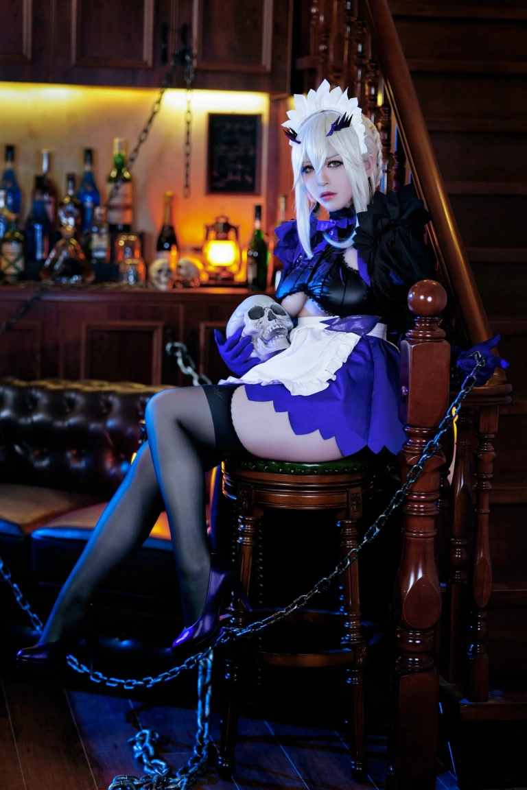 半半子 BANBANKO《LancerAlter Maid》主题写真：62张全套美图