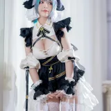 半半子 BANBANKO《柴郡》主题写真：63张全套美图，含2个视频
