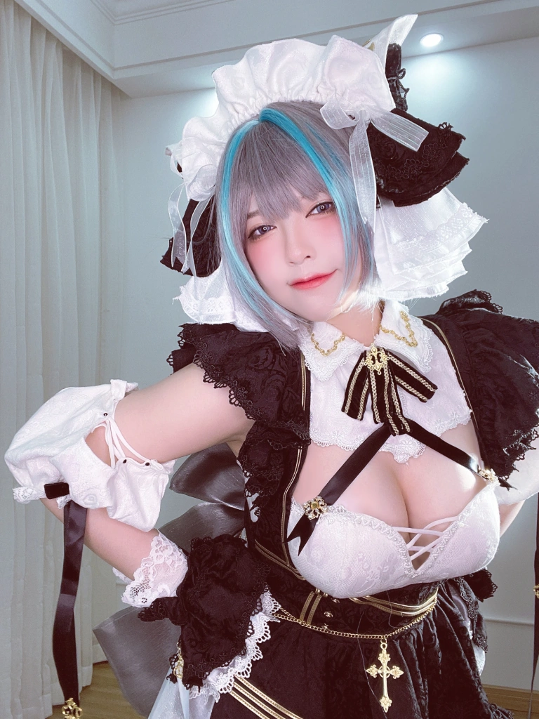 半半子 BANBANKO《柴郡》主题写真：63张全套美图，含2个视频