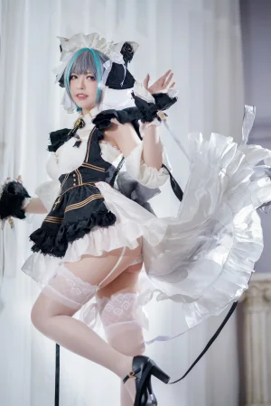 半半子 BANBANKO《柴郡》主题写真：63张全套美图，含2个视频