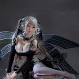 半半子 BANBANKO《可畏》主题写真：44张全套美图