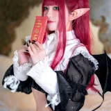 半半子 BANBANKO《更衣人偶 小恶魔 利兹》主题写真：62张全套美图，含2个视频