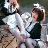 半半子 BANBANKO《メイド姉妹（&面饼仙儿）》主题写真：74张全套美图