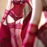 半半子 BANBANKO《RED 赤紅 Vol.03》主题写真：57张全套美图