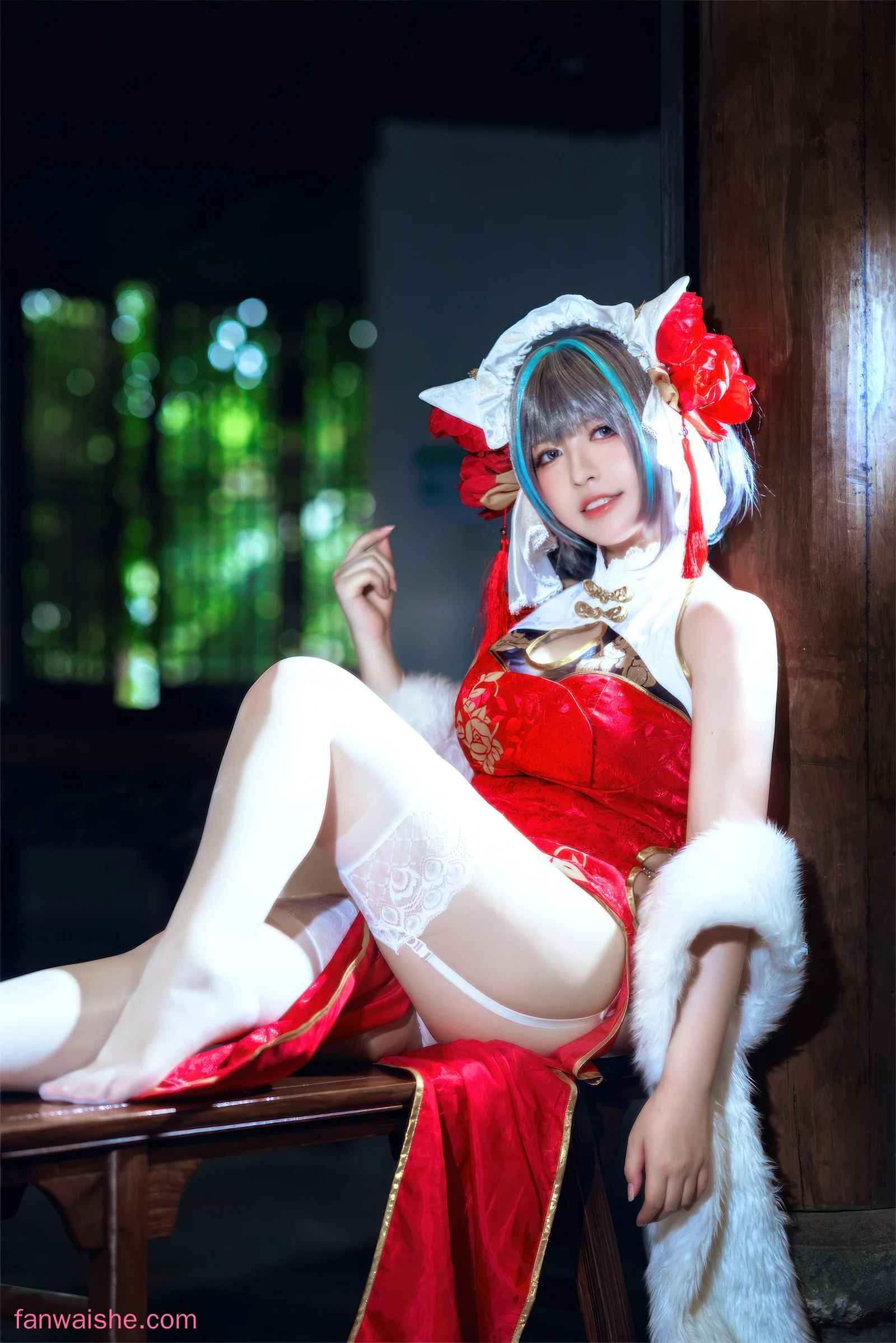 半半子 BANBANKO 半半子 BANBANKO NO.047 - 柴郡中华娘旗袍