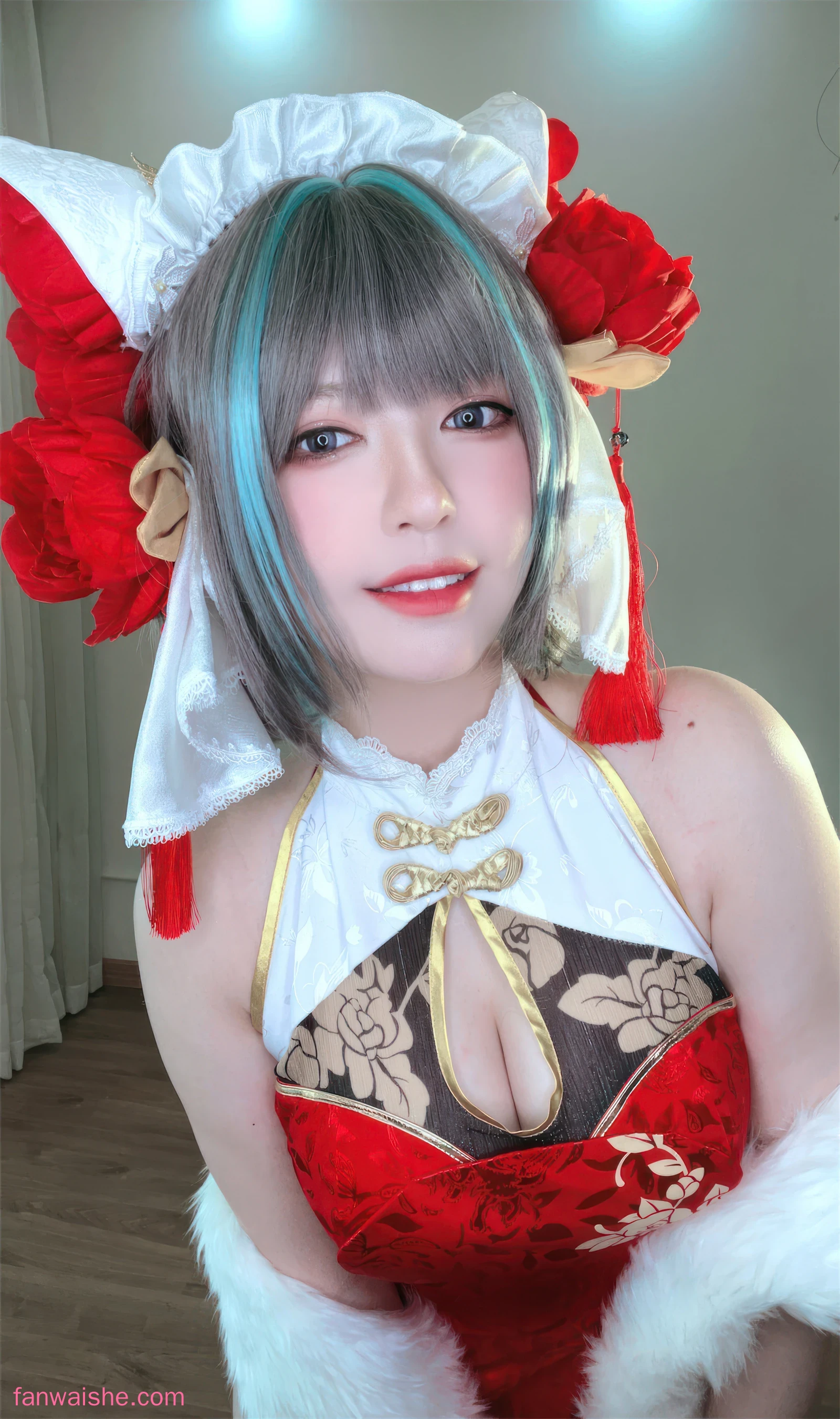 半半子 BANBANKO 半半子 BANBANKO NO.047 - 柴郡中华娘旗袍