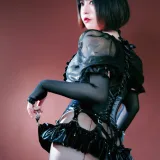 半半子 BANBANKO《黑猫NEKO》主题写真：55张全套美图，含2个视频