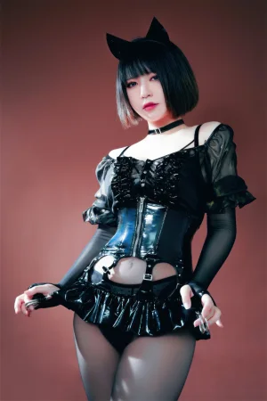 半半子 BANBANKO《黑猫NEKO》主题写真：55张全套美图，含2个视频