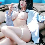 半半子 BANBANKO《碧蓝航线 大凤L2D泳装》主题写真：56张全套美图