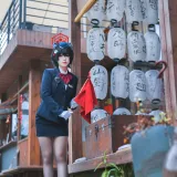 半半子 BANBANKO《导游椿》主题写真：86张全套美图，含6个视频
