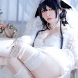 半半子 BANBANKO《吾妻花嫁》主题写真：52张全套美图，含3个视频