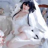 半半子 BANBANKO《吾妻花嫁》主题写真：52张全套美图，含3个视频