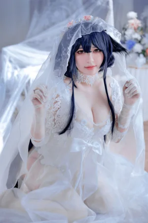 半半子 BANBANKO《吾妻花嫁》主题写真：52张全套美图，含3个视频