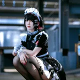半半子 BANBANKO《EllenJoe🦈エレン✂️🖤》主题写真：48张全套美图