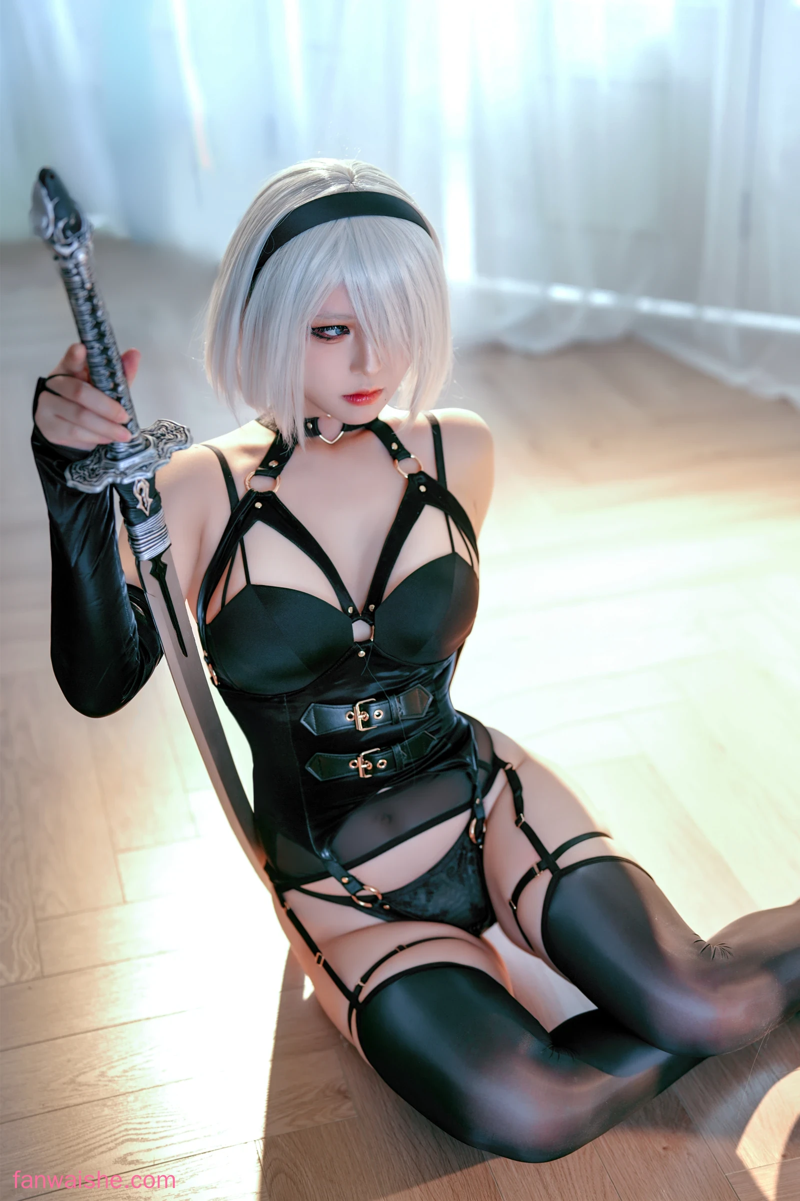 半半子 BANBANKO 半半子 BANBANKO NO.060 - Automataヨルハ二号B型 は黑
