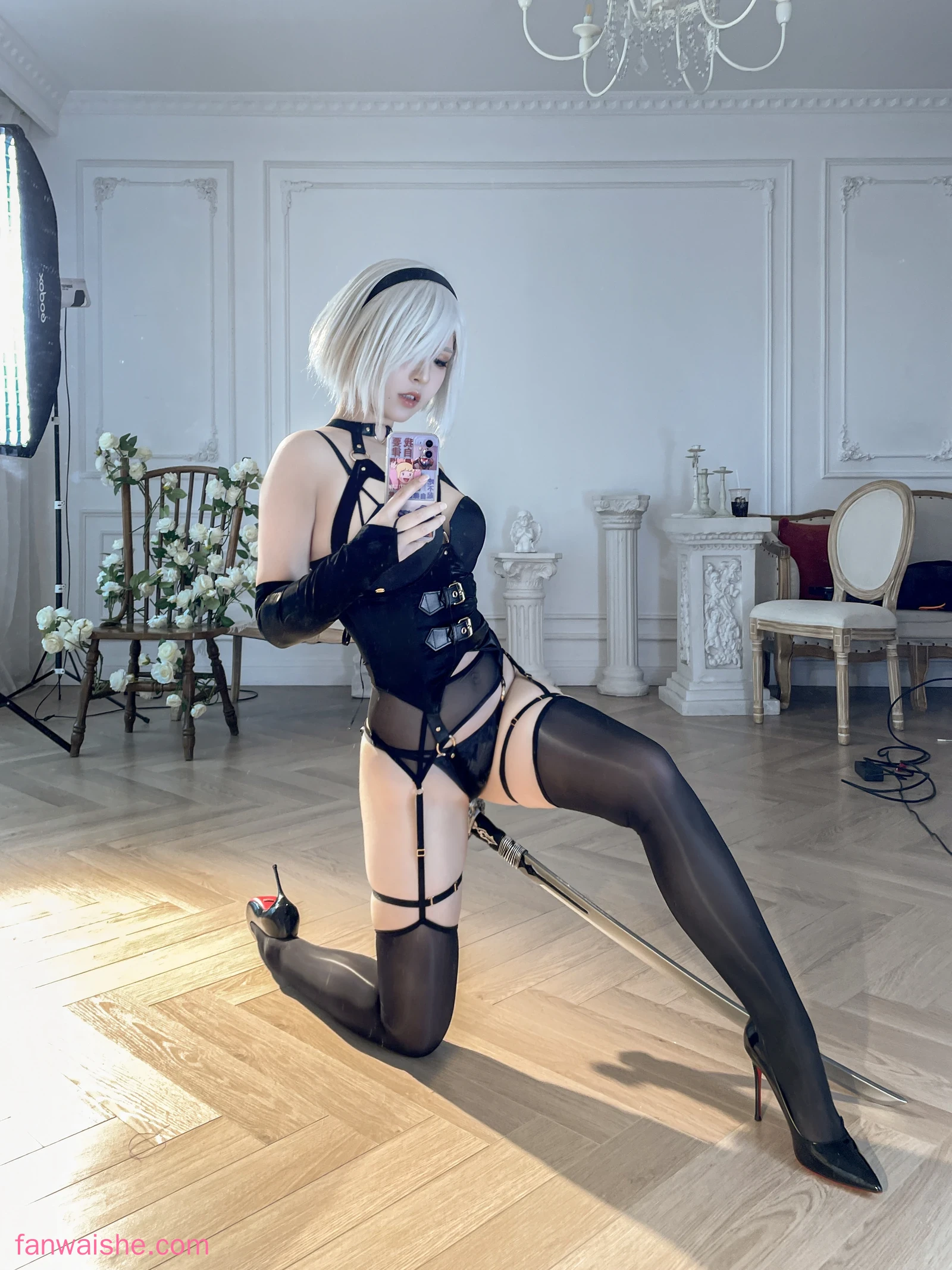 半半子 BANBANKO 半半子 BANBANKO NO.060 - Automataヨルハ二号B型 は黑