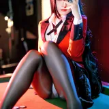 半半子 BANBANKO《賭ケグルイ夢子 Vol.02》主题写真：22张全套美图