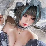 半半子 BANBANKO《チェシャー廃稿礼装》主题写真：66张全套美图，含9个视频
